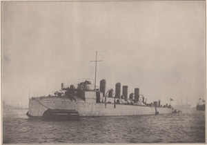 A GOOD SPECIMEN OF A TORPEDO-BOAT DESTROYER